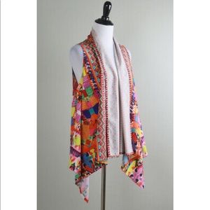 Soft Surroundings Copacabana Light Open Front Vest